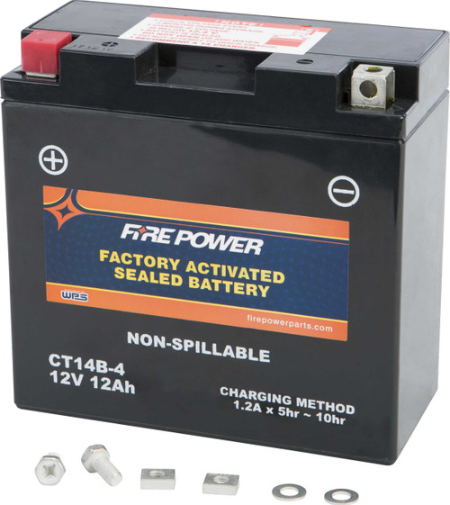 Fire Power CT14B-4 Fire Power Battery Ct14B-4 Ct14B Sealed Factory Activated Ct14B-4