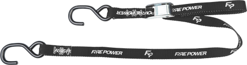 Fire Power 1" Tie-Down Black 2/Pk 29-13010 Fire Power 1" Tie-Down Black 2/Pk 29-13010