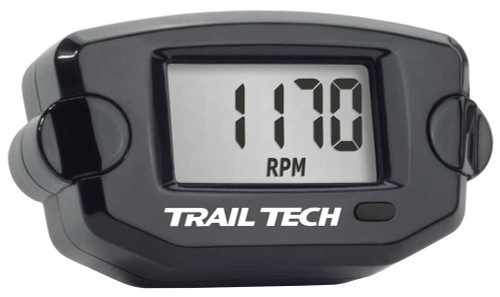 TRAIL TECH 742-A00 Trail Tech Tto Tach Hour Meter Black 742-A00