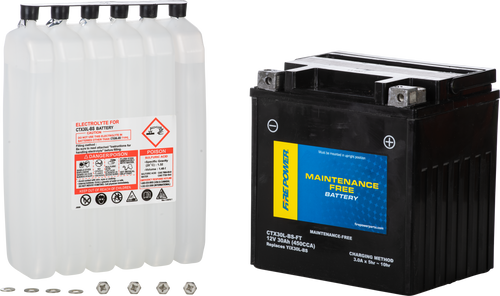 Fire Power CTX30L-BS-FT Fire Power Battery Ctx30L-Bs-Ft Maintenance Free Ctx30L-Bs-Ft