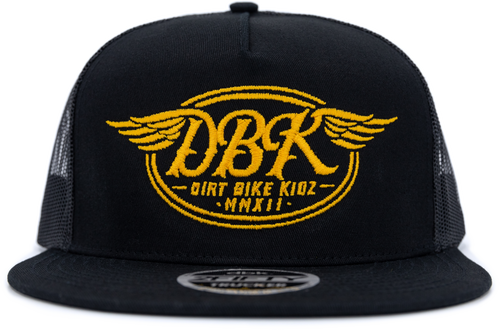 Dbk Goldwings 2Fifty Snapback Hat Black Hat-Goldwings-2Fifty