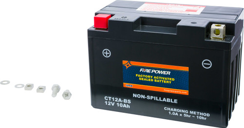 Fire Power CT12A-BS Fire Power Battery Ct12A Sealed Factory Activated Ct12A-Bs
