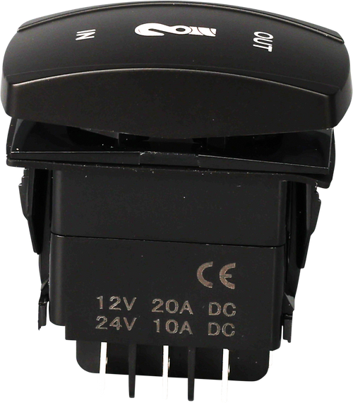 Open Trail SM106-019 Open Trail Momentary Led Winch Switch Pro Backlit Sm106-019