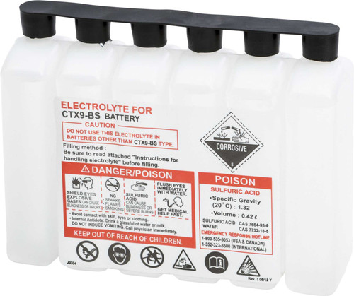 Fire Power 450CC CTX Fire Power Sealed Battery Electrolyte Pack 420Cc 450Cc Ctx