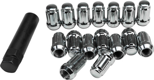 Awc RLUG-CS20C Awc 12Mmx1.50 Lock Style Lug Nuts W/Key 16/Pk Rlug-Cs20C