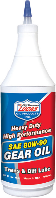 Lucas Heavy Duty Gear Oil 80W90Qt 10043