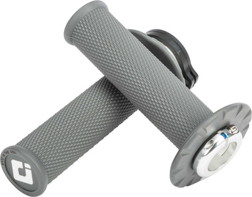 ODI H36NWH Odi Mx V2 Lock-On Grips No Waffle Graphite H36Nwh