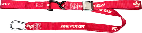 Fire Power 1.5" Tie-Down Soft-Tie Red 2/Pk 29-13072 Fire Power 1.5" Tie-Down Soft-Tie Red 2/Pk 29-13072