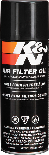 K&N Air Filter Oil 12.25Oz 12/Case 99-0516