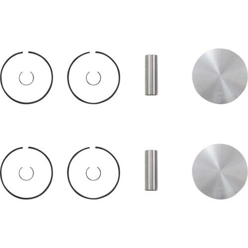 WOSSNER K7007D0502 Wossner Piston Kit - 78.36 Mm - Arctic Cat K7007D050-2