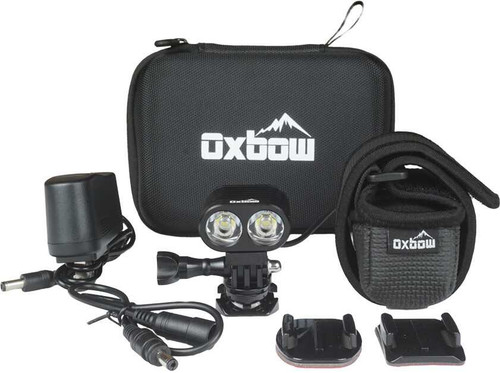 Oxbow Gear Llc HL1005 Oxbow Gear Llc Voyager Helmet Light Kit Rechargeable Lithium Battery Hl1005