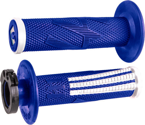 Odi Emig2 Pro V2 Lock-On Grip Blue/White H36Epuw
