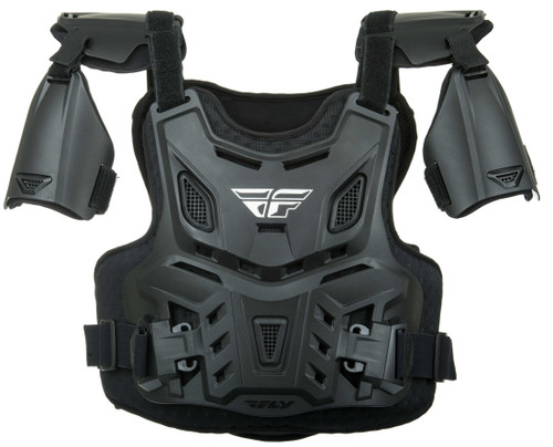 Fly Racing 36-16060 YTH CE BLK Fly Racing Youth Ce Revel Roost Guard Black 36-16060 Yth Ce Blk