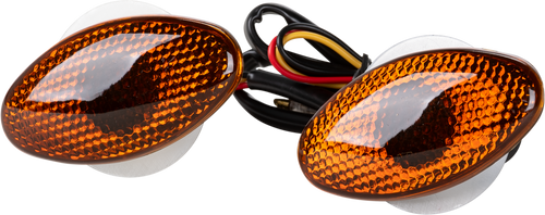 Fire Power 010827721 Fire Power Cat Eye Side Marker Light Set Smoke 010827721