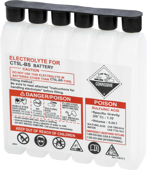 Fire Power 240CC CTX Fire Power Sealed Battery Electrolyte Pack 240Cc 240Cc Ctx