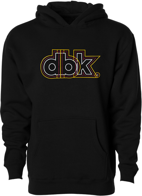 Dbk Lined Up Youth Hoodie Black Yx Yh-Linedup-Xl