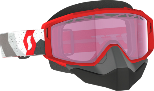 Scott Primal Snow Cross Goggle Camo White/Red Rose Tint 278606-7434134