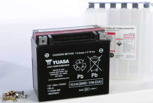 YUASA YUAM62RBH Yuasa Battery Ytx20H-Bs Maintenance Free Yuam62Rbh