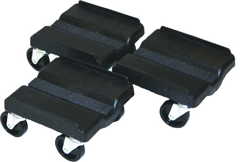 Supercaddy SUPER SPORT Supercaddy Dolly 3-Piece Set (Black) Super Sport
