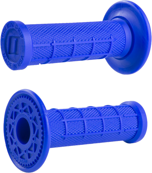 Odi Mini Mx Half Waffle Grips Blue H01Mmu