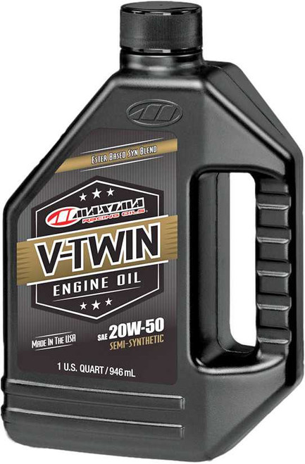 Maxima 30-14901 Maxima V-Twin Syn Blend Engine Oil 20W50 32Oz 30-14901