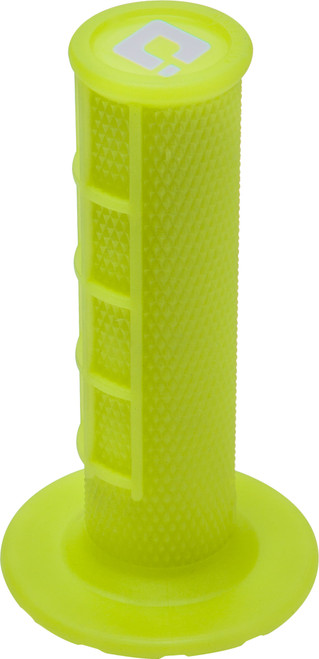 Odi Half Waffle Lock-On Grip Neon Yellow H36Hwy