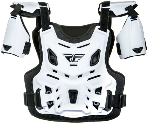 Fly Racing 36-16065 YTH CE WHT Fly Racing Youth Ce Revel Roost Guard White 36-16065 Yth Ce Wht