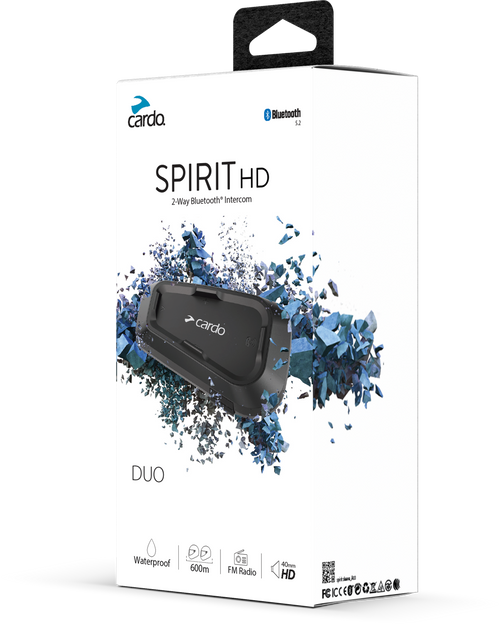 Cardo Spirit Hd Bluetooth Headset Duo Sprt0102