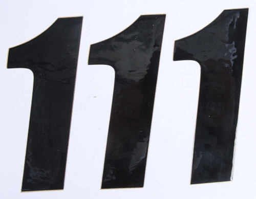 D-Cor 45-26-1 D-Cor Number 1 Black 6" 3/Pk 45-26-1