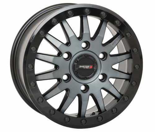 System 3 Sb8 Wheel 15X7 6+1 (+68Mm) 6/5.5 Matte Brushed Grey 15S3-8666