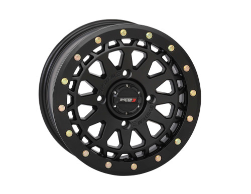 System 3 15S3-6557 System 3 Sb6 Bl Wheel 15X7 6+1 (+45Mm) 4/156 Matte Black 15S3-6557