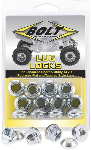 BOLT 2005-LUG.S Bolt Lug-Locks Silver 2005-Lug.S
