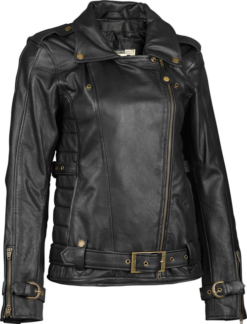 Highway 21 Women'S Pearl Jacket Black Lg 489-1550L