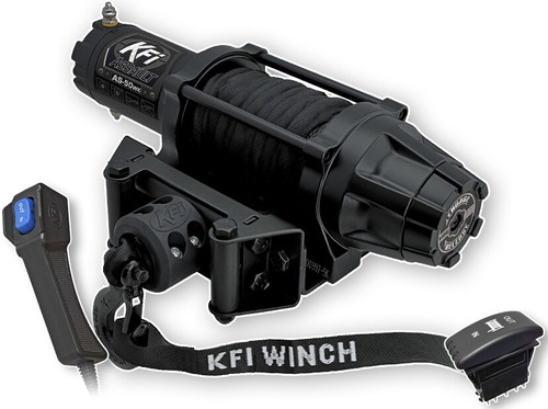 Kfi 5000Lb Wide Assault Series Winch As-50Wx Kfi 5000Lb Wide Assault Series Winch As-50Wx