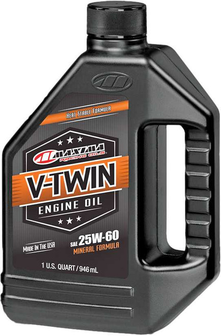 Maxima 30-15901 Maxima V-Twin Engine Oil 25W60 32Oz 30-15901