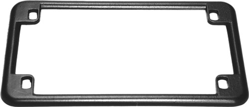 Emgo License Frame Black 4 1/8" X 7 1/4" 86-42610