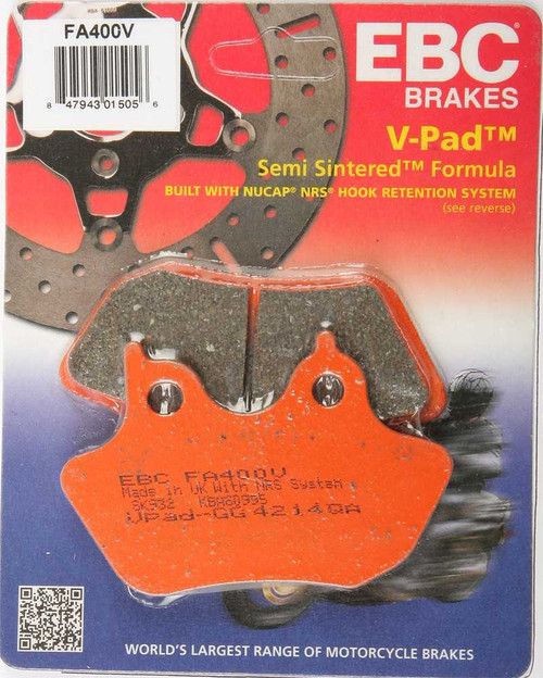 EBC FA400V Ebc Brake Pads Fa400V V-Series Fa400V
