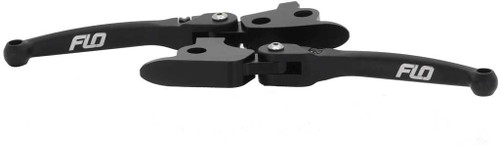 Flo Motorsports HD-812 Flo Motorsports Mx Style Lever Set Black `21-23 Flh/Flt Hd-812