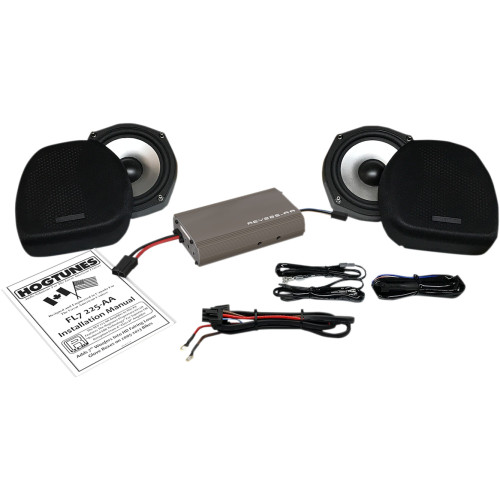 Hogtunes 7" Woofer/Amp Kit - Lower Fairing Fl7 225-Aa