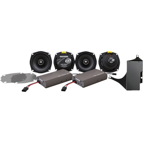 Hogtunes Dual Amp/Speaker Kit - Road Glide Rg Ultra Kit-Xl