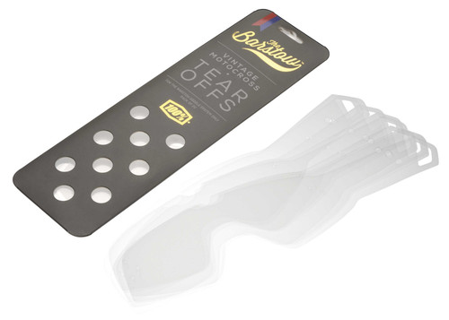 100% 59002-00001 100% Barstow Standard Tear-Offs Tear-Offs 20 Pk 59002-00001