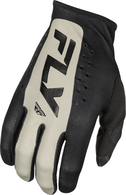 Fly Racing 378-710XS Fly Racing Lite Gloves Black/Grey Xs 378-710Xs