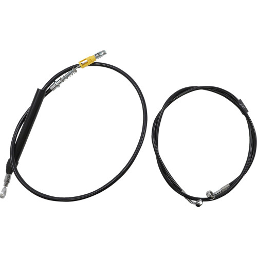 La Choppers Handlebar Cable/Brake Line Kit - Quick Connect - Complete - 15" - 17" Handlebars - Black La-8156Kt2-16B La Choppers Handlebar Cable/Brake Line Kit - Quick Connect - Complete - 15" - 17" Handlebars - Black La-8156Kt2-16B