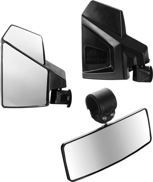 Kolpin 98312 Kolpin Utv Side And Rear Mirror Combo 98312