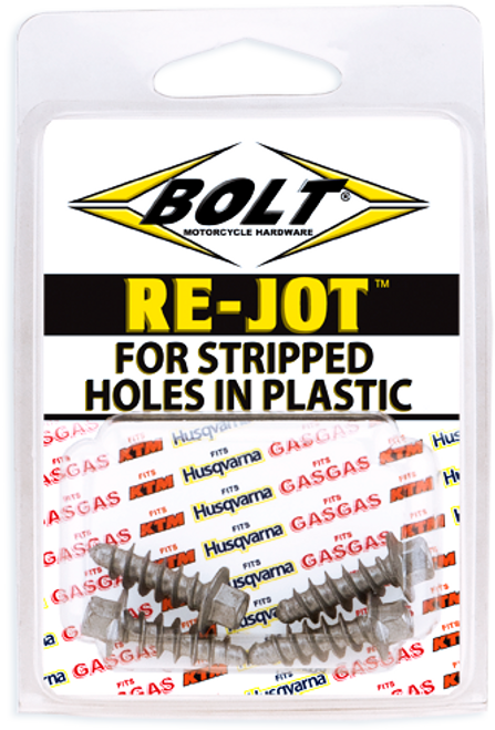 Bolt Euro Re-Jot  Body Panel Screws For Stripped Holes In Plastics Rejot-620