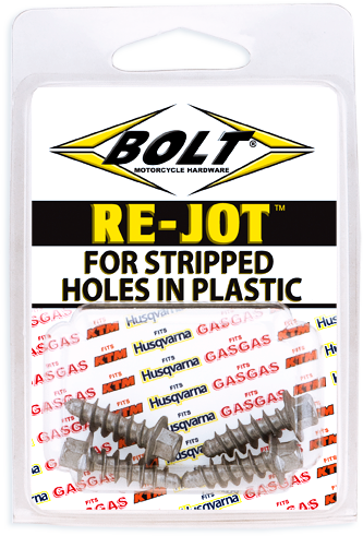 BOLT REJOT-620 Bolt Euro Re-Jot Body Panel Screws For Stripped Holes In Plastics Rejot-620