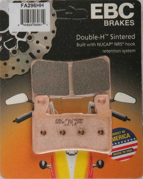 EBC FA296HH Ebc Brake Pads Fa269Hh Double-H Sintered Fa296Hh