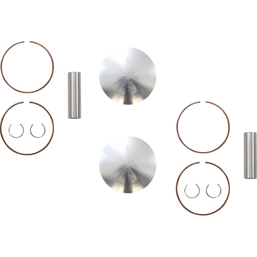 Wossner Piston Kit - 72.38 Mm - Polaris K7063D050-2