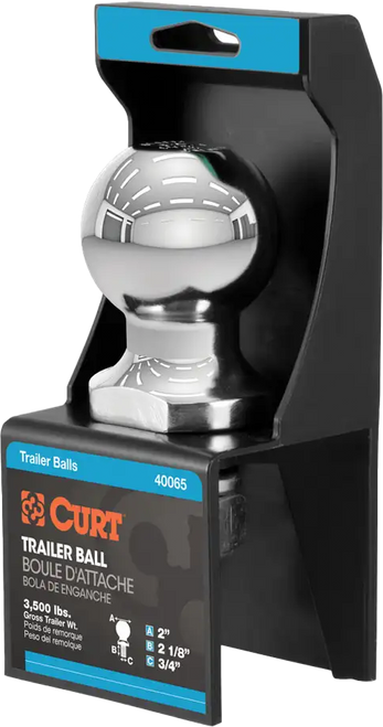 Curt 2 X 3/4 X 2 1/8 Hitch Ball 40065
