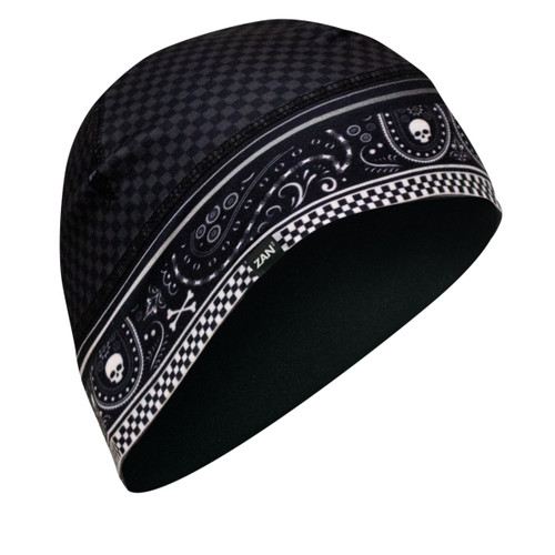 Zan Sportflex Helmet Liner/Beanie Classic Carbon Weave Whll129